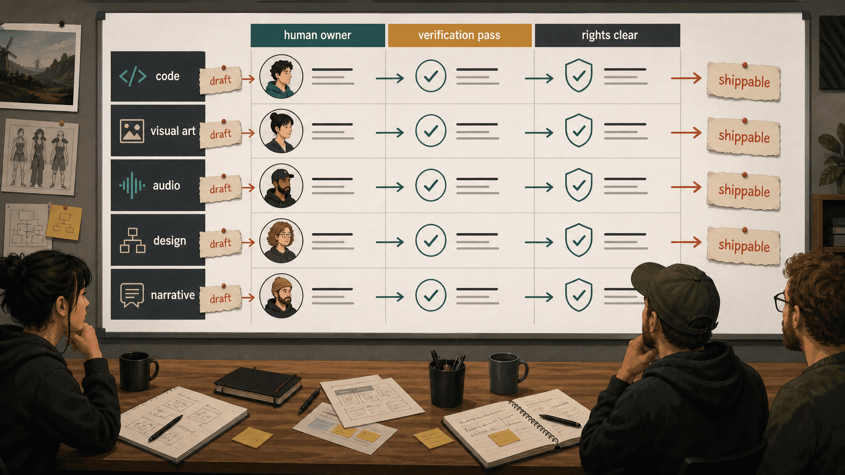 The Clowdr AI Standard: What Counts as Shippable Work