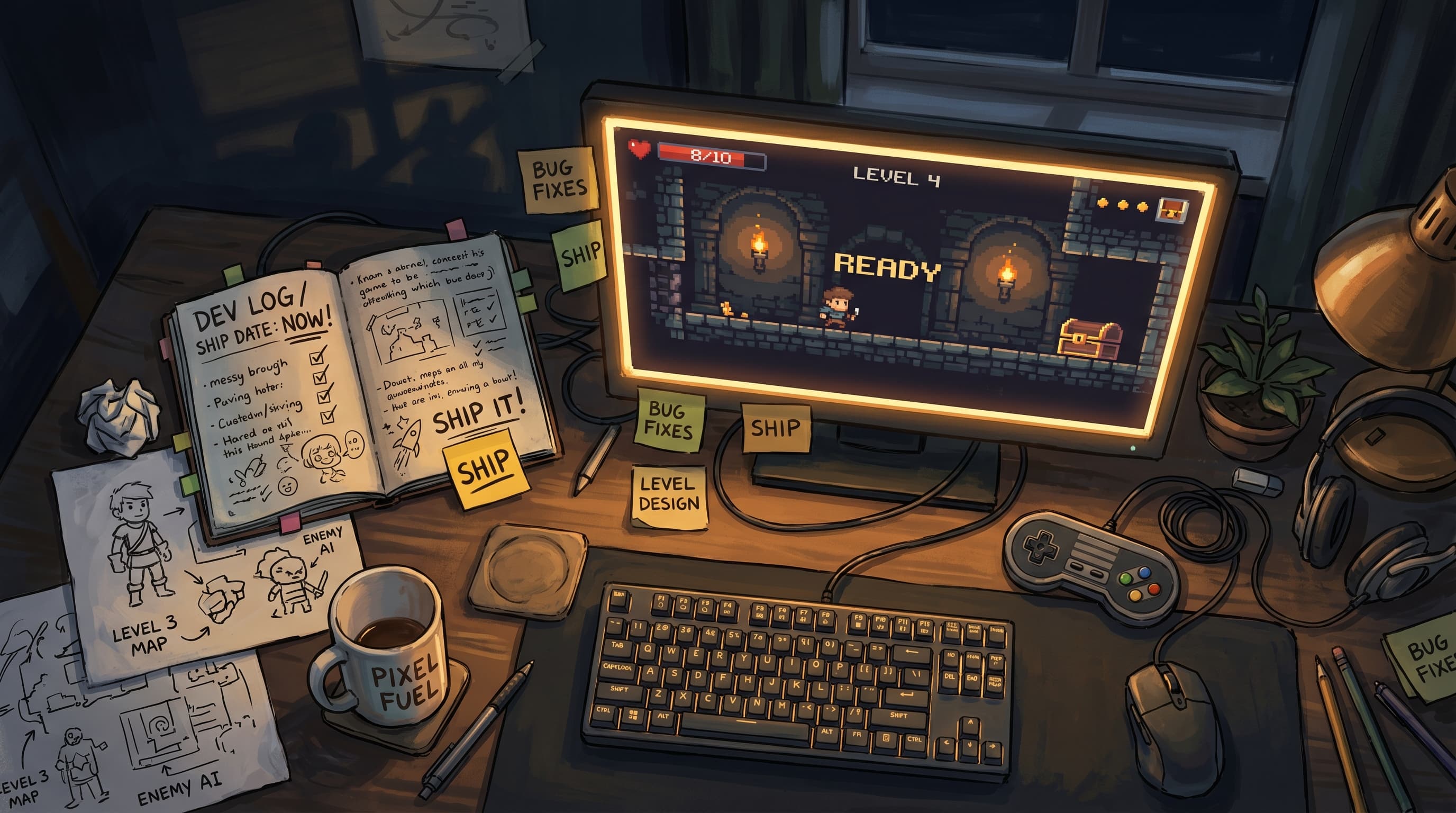 How to Finish Your Indie Game: The Complete Guide