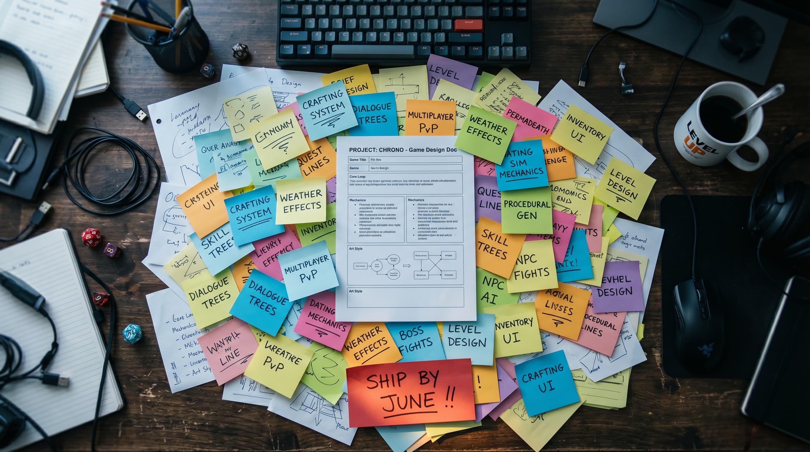 Scope Creep Is Killing Your Game: A Practical Guide to Cutting Features